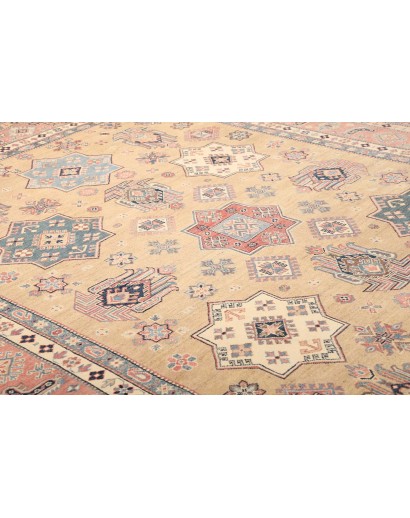 Tappeto Kazak Afghanistan marrone grigio 268x372