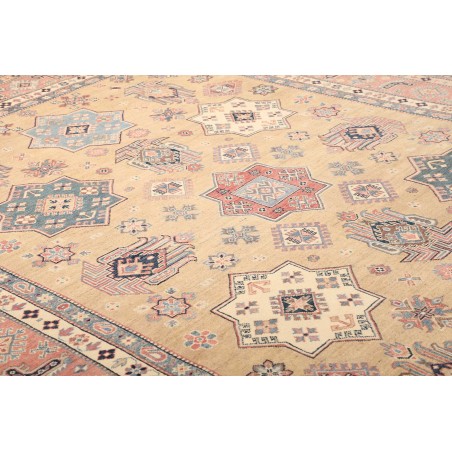 Tappeto Kazak Afghanistan marrone grigio 268x372