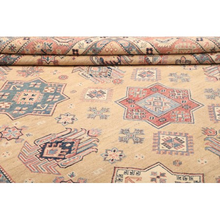Tappeto Kazak Afghanistan marrone grigio 268x372