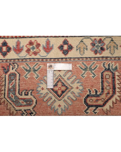 Tappeto Kazak Afghanistan marrone grigio 268x372