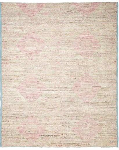 Tappeto Gabbeh Marrakech Pakistan bianco 248x303