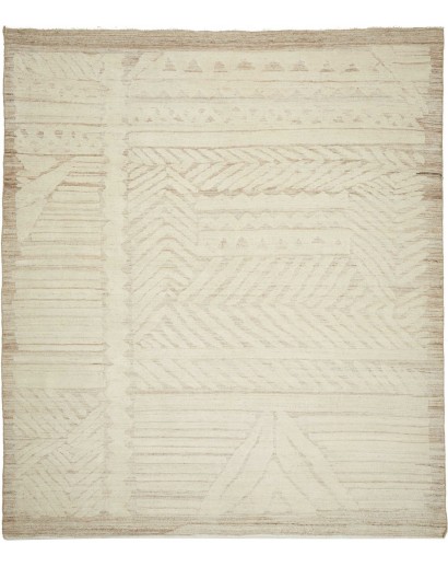 Tappeto African Design Pakistan bianco 258x292