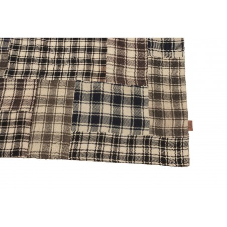 Tappeto Patch Persia beige azzurro 152x202