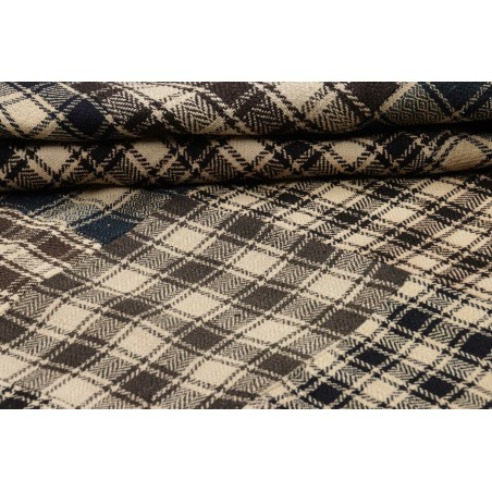 Tappeto Patch Persia beige azzurro 152x202