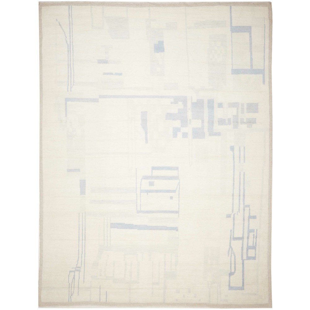 Tappeto Gabbeh Marrakech Pakistan bianco 281x372 Tappeto Gabbeh Marrakech Pakistan bianco 281x372