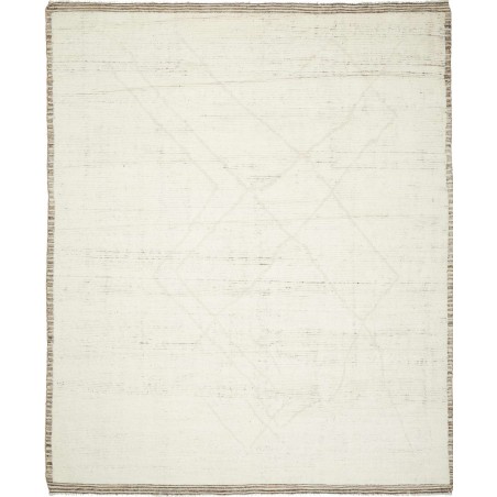 Tappeto Gabbeh Marrakech Pakistan bianco 241x294