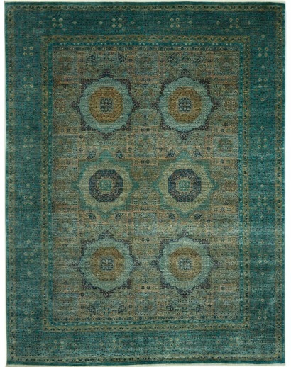 Tappeto Mamlouk Pakistan grigio bianco 278x359