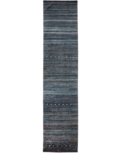 Tappeto Royal Gabbeh Pakistan grigio 90x430
