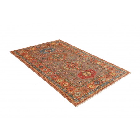 Tappeto Kazak Fine Pakistan arancione 124x186