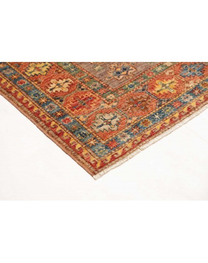 Tappeto Kazak Fine Pakistan arancione 124x186