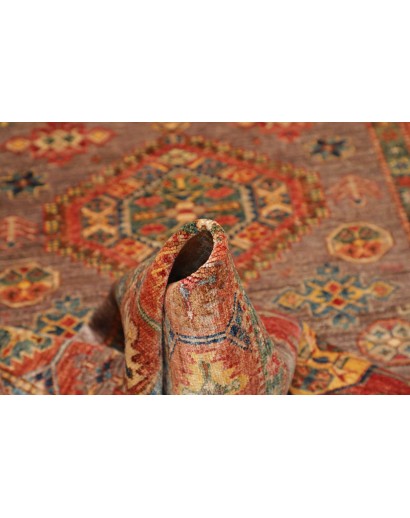 Tappeto Kazak Fine Pakistan arancione 124x186