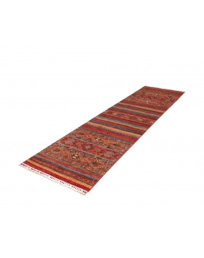 Tappeto Samarkand Pakistan marrone grigio 82x292