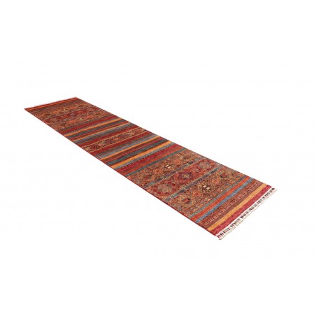 Tappeto Samarkand Pakistan marrone grigio 82x292