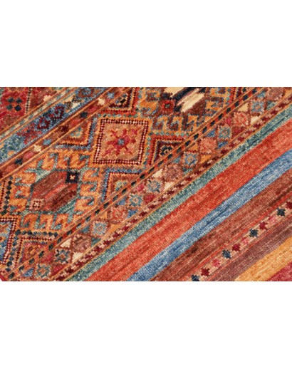 Tappeto Samarkand Pakistan marrone grigio 82x292