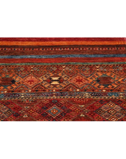 Tappeto Samarkand Pakistan marrone grigio 82x292