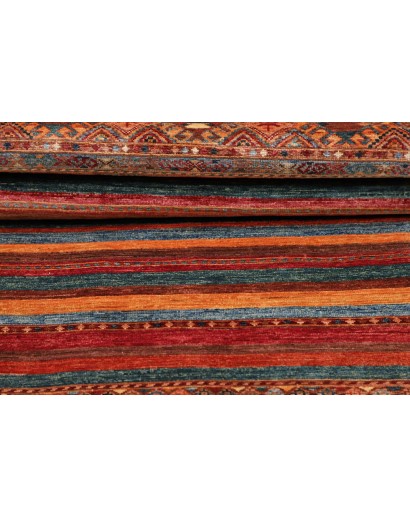 Tappeto Samarkand Pakistan marrone grigio 82x292