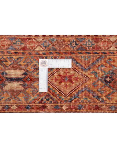 Tappeto Samarkand Pakistan marrone grigio 82x292