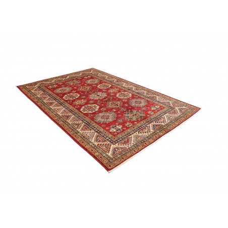 Tappeto Kazak Fine Pakistan marrone grigio 177x248