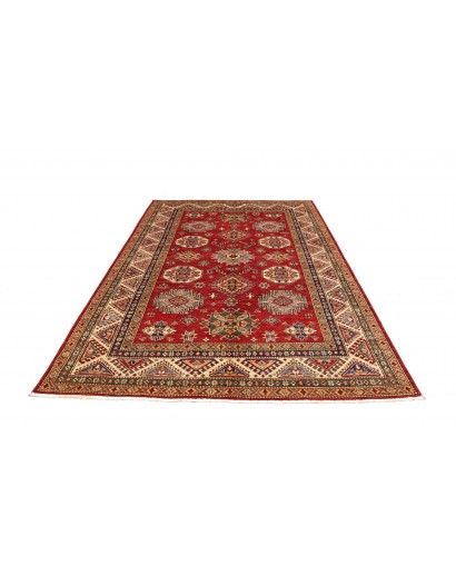 Tappeto Kazak Fine Pakistan marrone grigio 177x248
