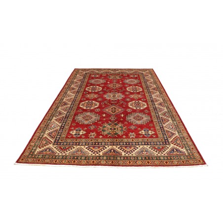 Tappeto Kazak Fine Pakistan marrone grigio 177x248