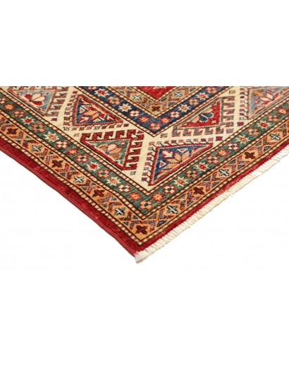 Tappeto Kazak Fine Pakistan marrone grigio 177x248