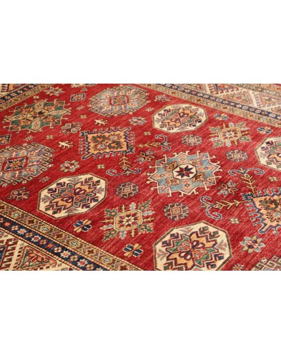 Tappeto Kazak Fine Pakistan marrone grigio 177x248