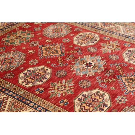 Tappeto Kazak Fine Pakistan marrone grigio 177x248