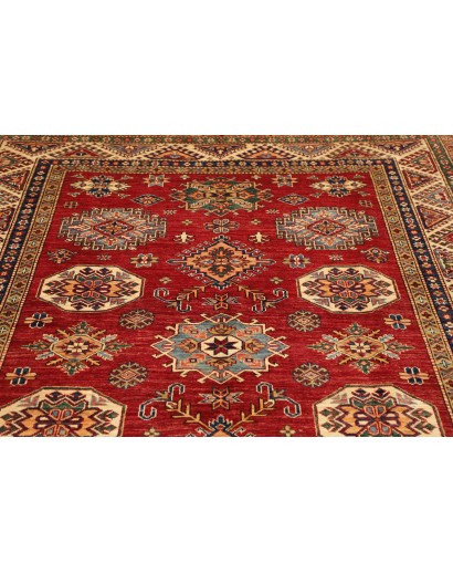Tappeto Kazak Fine Pakistan marrone grigio 177x248