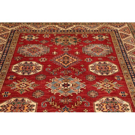 Tappeto Kazak Fine Pakistan marrone grigio 177x248
