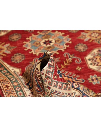 Tappeto Kazak Fine Pakistan marrone grigio 177x248