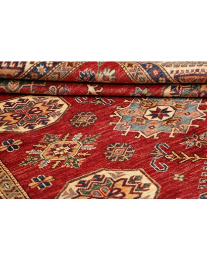 Tappeto Kazak Fine Pakistan marrone grigio 177x248