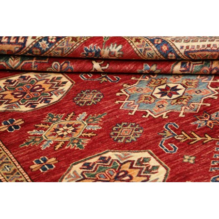 Tappeto Kazak Fine Pakistan marrone grigio 177x248