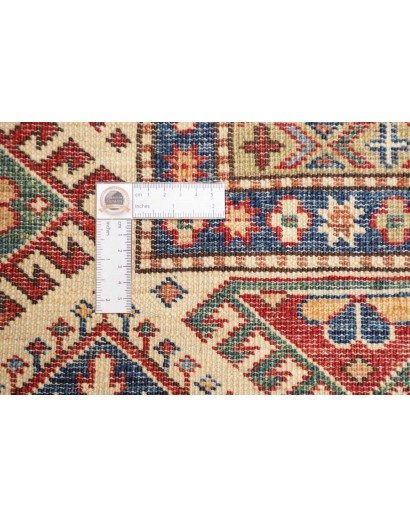 Tappeto Kazak Fine Pakistan marrone grigio 177x248
