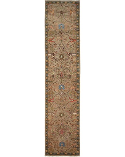 Tappeto Aryana Fine Pakistan bianco 88x410