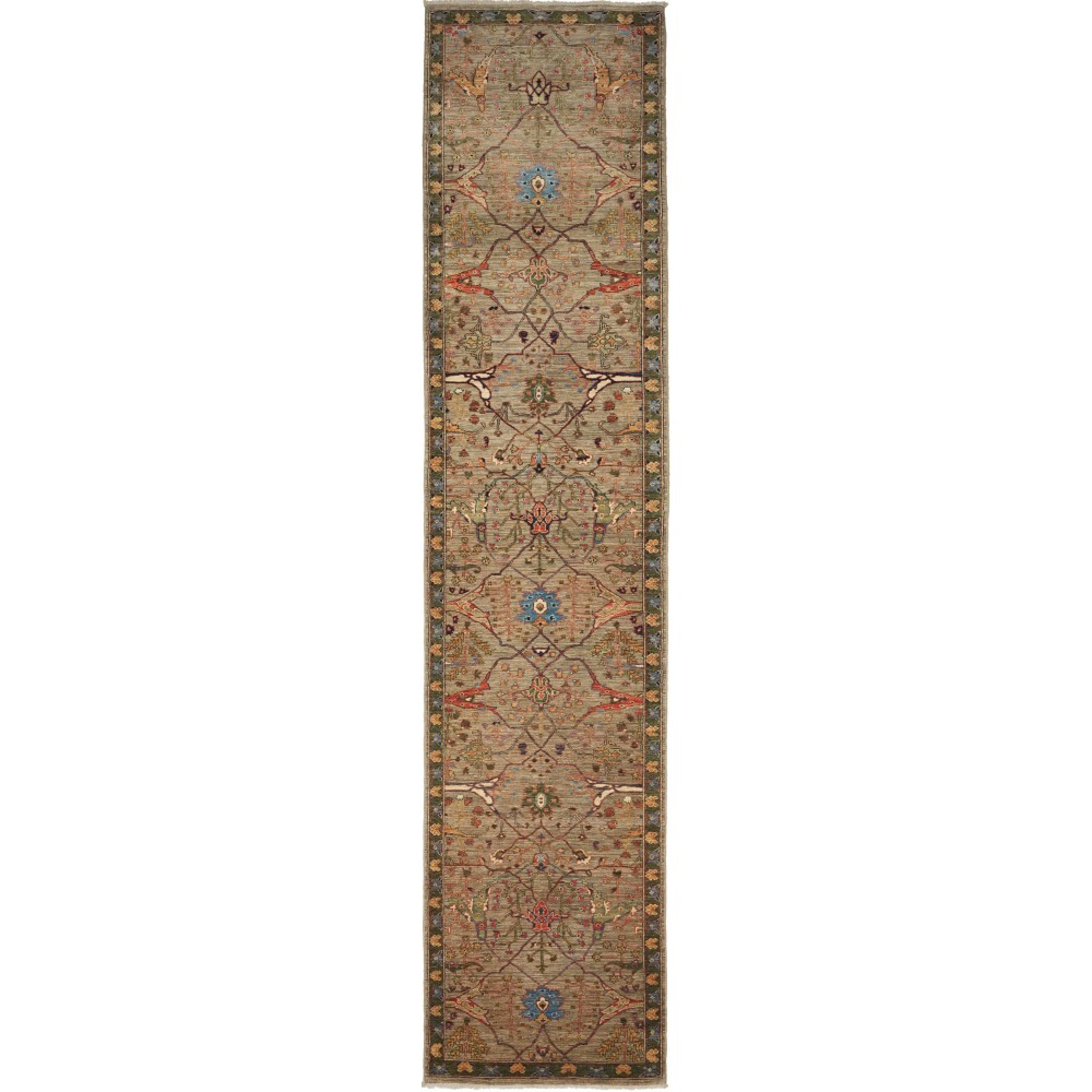 Tappeto Aryana Fine Pakistan bianco 88x410 Tappeto Aryana Fine Pakistan bianco 88x410