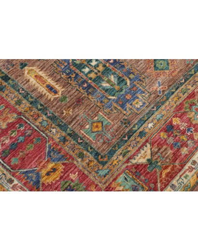 Tappeto Tribal Pakistan marrone 204x302