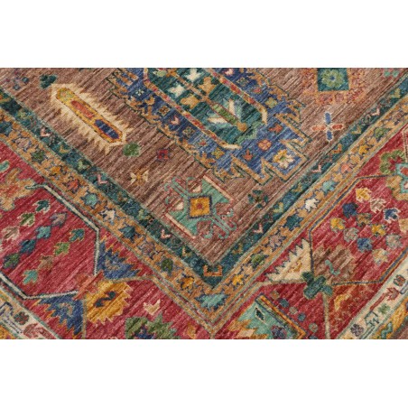 Tappeto Tribal Pakistan marrone 204x302