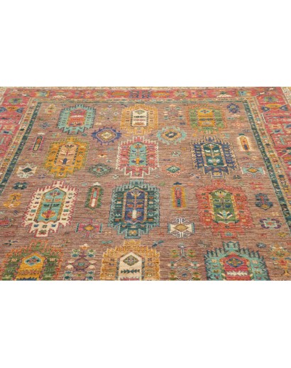 Tappeto Tribal Pakistan marrone 204x302