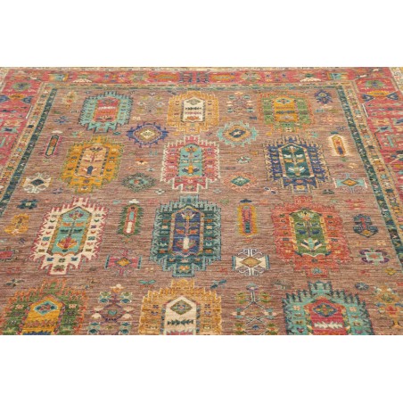 Tappeto Tribal Pakistan marrone 204x302