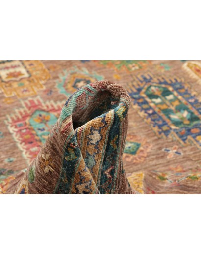 Tappeto Tribal Pakistan marrone 204x302