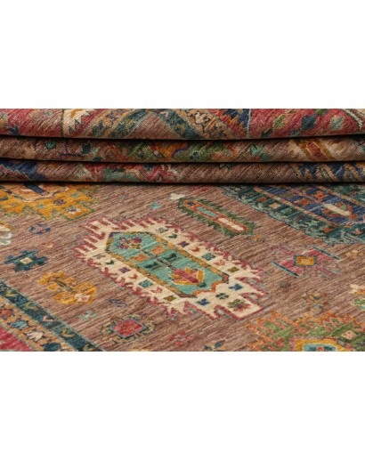 Tappeto Tribal Pakistan marrone 204x302