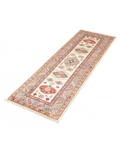 Tappeto Kazak Fine Pakistan marrone rosso 63x172