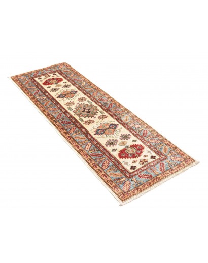 Tappeto Kazak Fine Pakistan marrone rosso 63x172