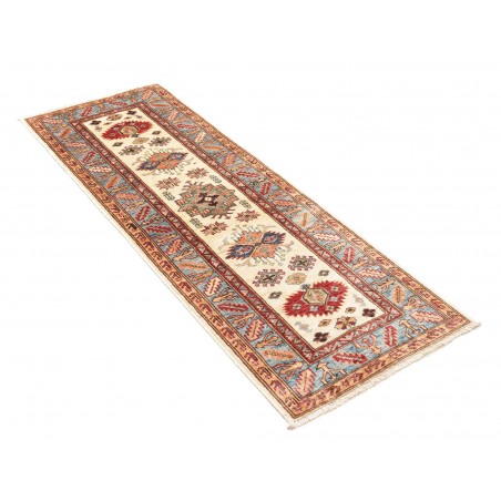 Tappeto Kazak Fine Pakistan marrone rosso 63x172