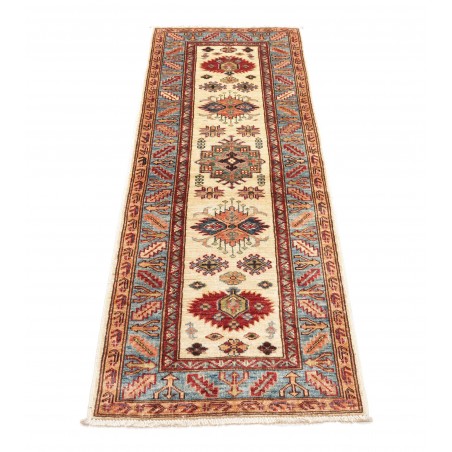 Tappeto Kazak Fine Pakistan marrone rosso 63x172