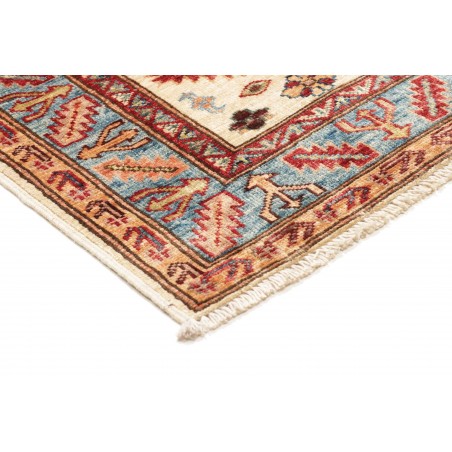 Tappeto Kazak Fine Pakistan marrone rosso 63x172