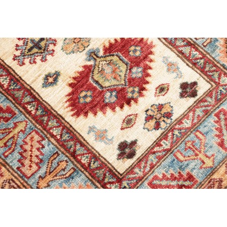 Tappeto Kazak Fine Pakistan marrone rosso 63x172