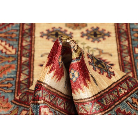 Tappeto Kazak Fine Pakistan marrone rosso 63x172