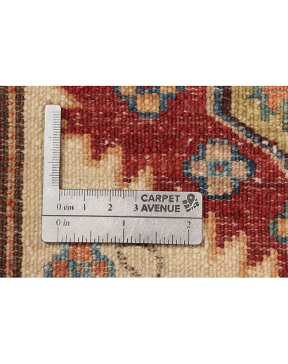 Tappeto Kazak Fine Pakistan marrone rosso 63x172