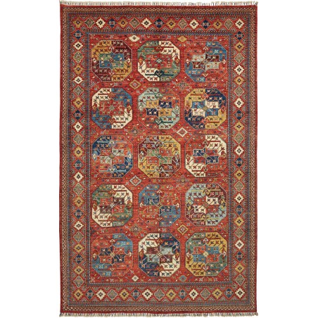 Tappeto Zigler Fine Pakistan marrone giallo 195x310